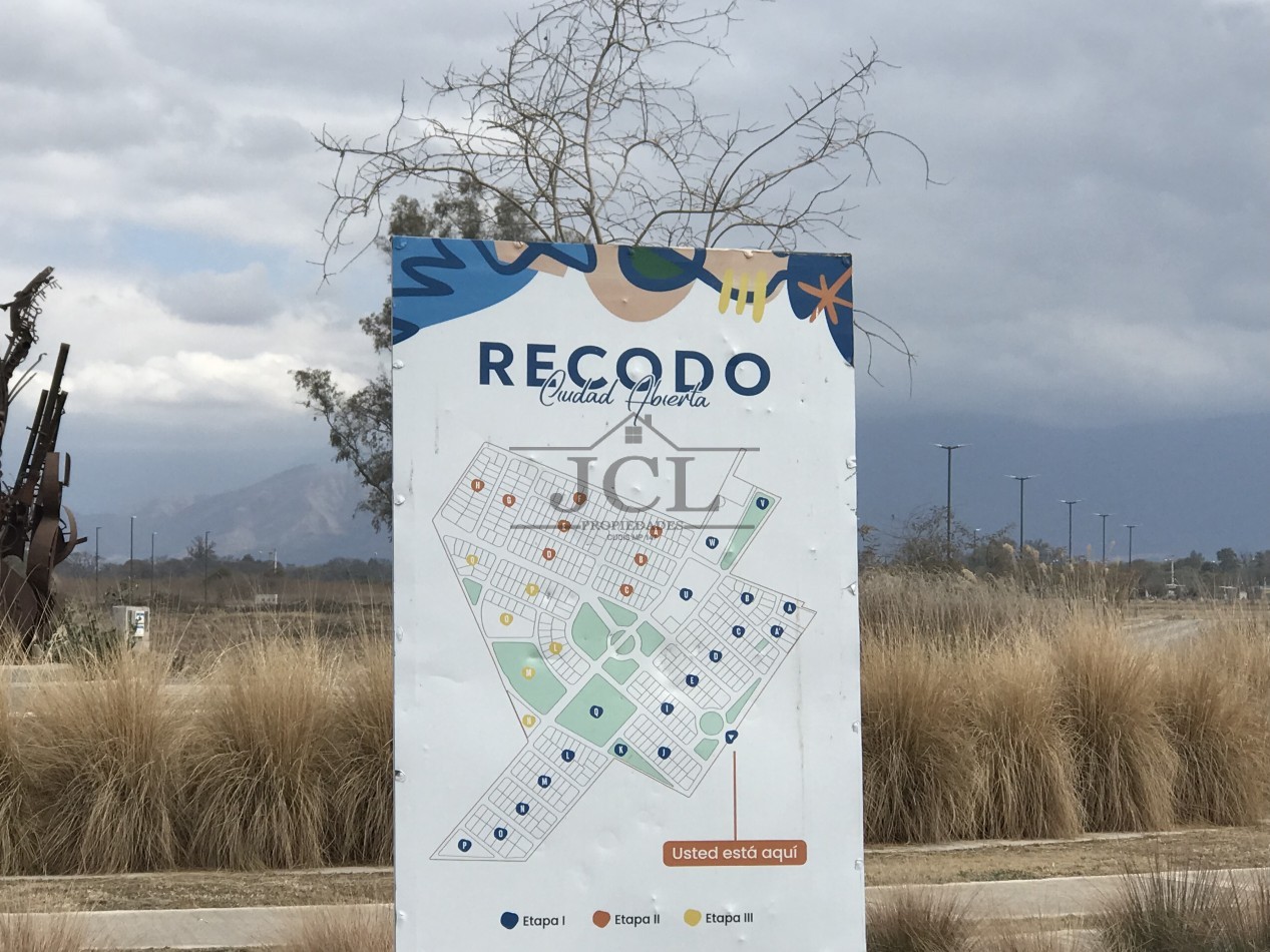 VENTA TERRENO  RECODO