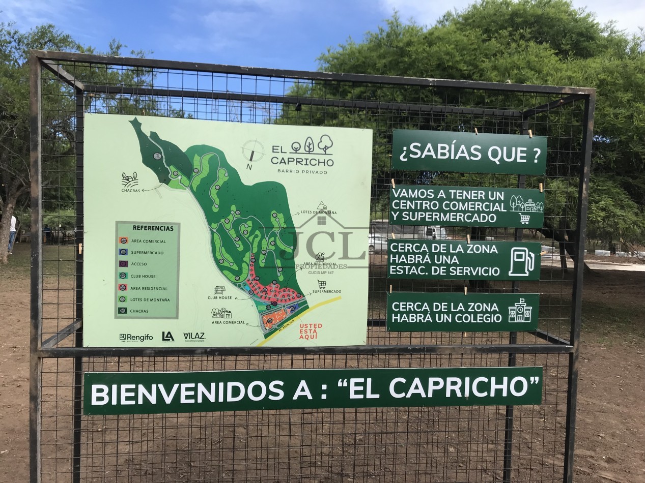 VENTA TERRENO B° PRIVADO  EL CAPRICHO